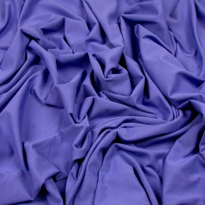 Кулирная гладь 190гр/м2, 94хб/6лкр, 180см, компакт пенье, 30/1, VERY PERI, сиреневый TR001 (КГ)
