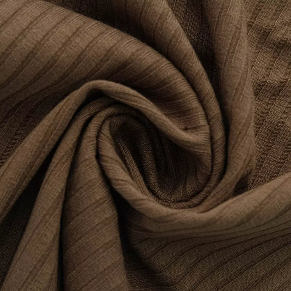 Трикотаж лапша (92/8), кофейный