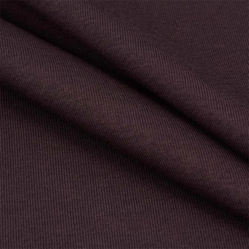 Футер 3-х нитка 330гр/м2, 65хб/35пэ, 180см, петля, компакт пенье, фуме коричневый/1401 TR001 (КГ)