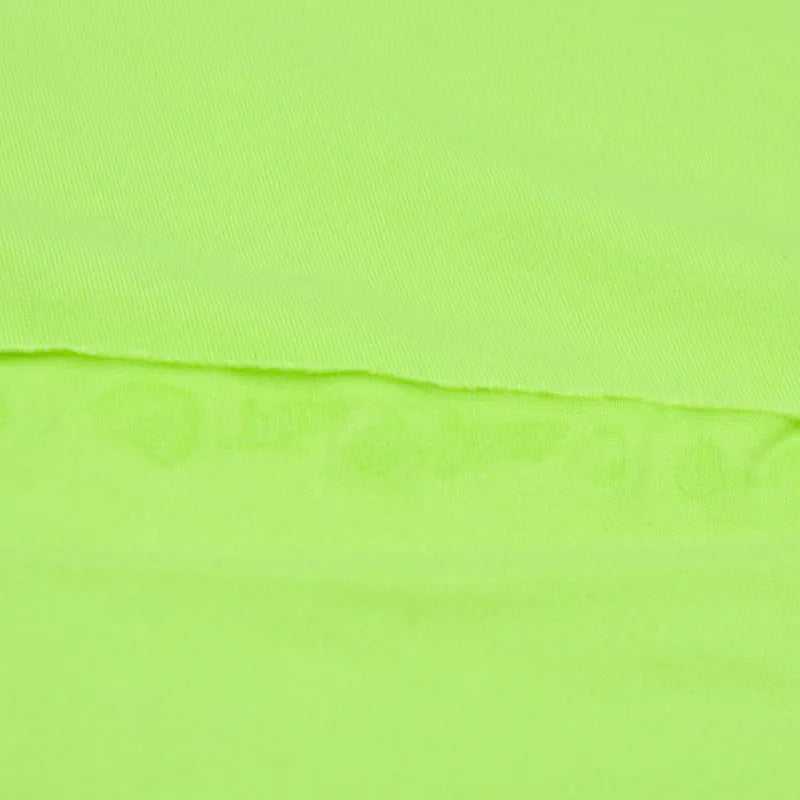 Кулирная гладь 200-210гр/м2, 92хб/8лкр, 180см, компакт пенье, 30/1, зеленый неон №196 TR005