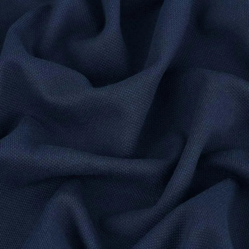 Пике 220-240гр/м2, 95хб/5эл, 180см, пенье, 24/1, синий №3 58567-1 TR018