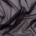 Сетка трикотажная Круглая 67гр/м2, средняя ячейка, 100пэ, 150см, черный/S580, (9,7 пм в 1кг) TPX029
