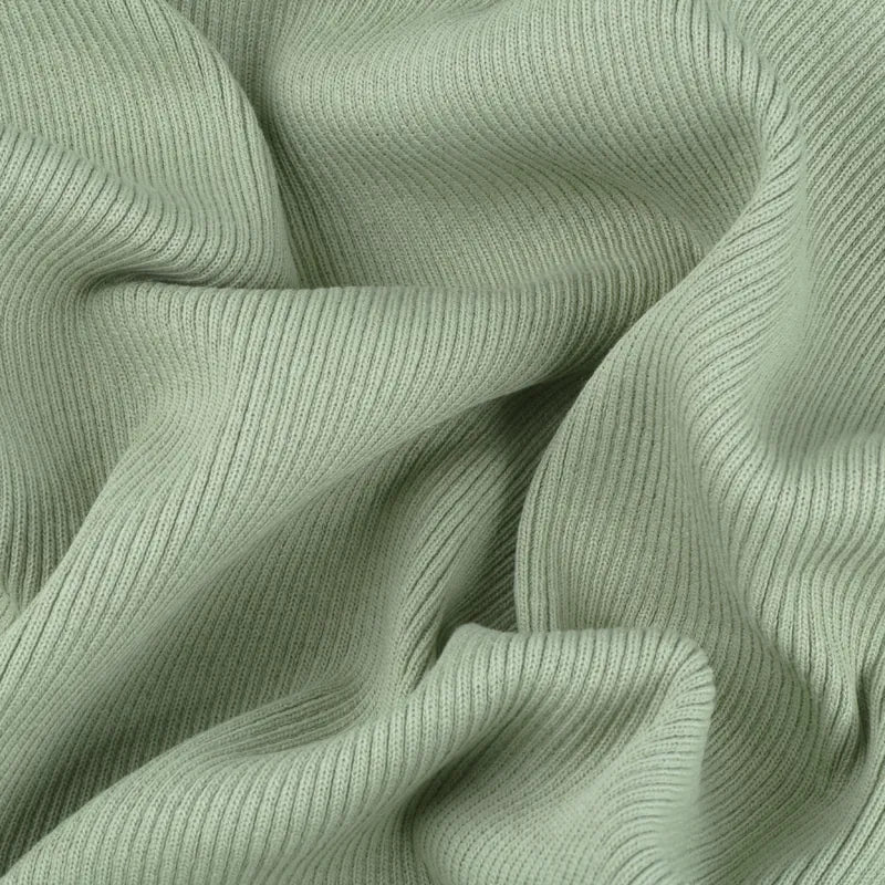 Кашкорсе 450-460гр/м2, 95хб/5лкр, шир50-60х2, компакт пенье, зеленый фисташковый №24/S109/582 TR001