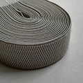 Резинка помочная серая 40мм