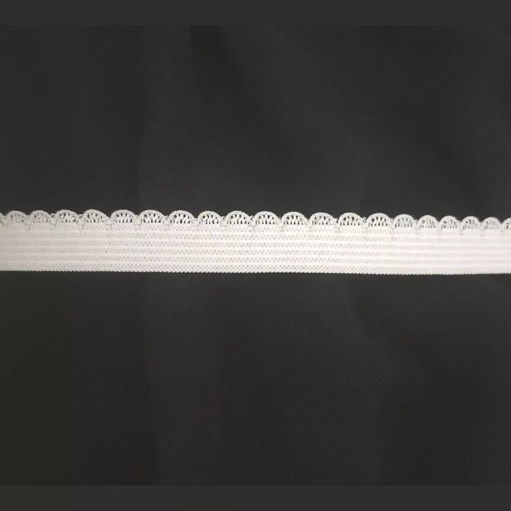 Резинка ажурная (10 мм), 100 м, узор 6