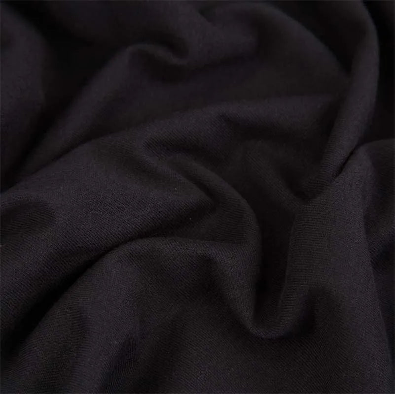 Кулирная гладь 140гр/м2, 100хб, шир100х2, ОЕ, черный №168 TR003