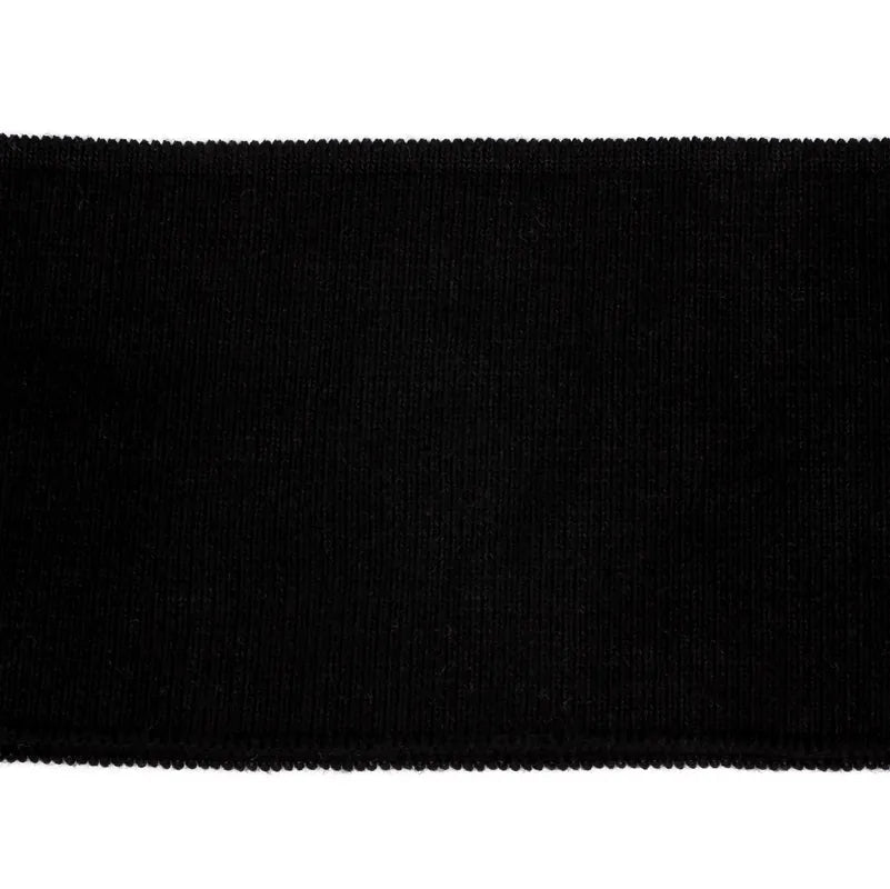 Воротник 4-х складный, 95хб/5эл, 90мм, пенье, 40см, черный №1 58605-1 TR018 (КГ)