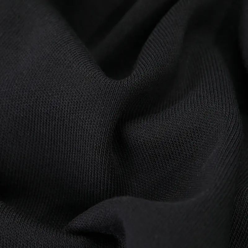 Интерлок 230гр/м2, 100хб, 180см, пенье, 30/1, черный №1 58605-1 TR018