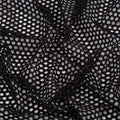 Сетка трикотажная 160гр/м2, 100пэ, 150см, крупная ячейка, BH3271, черный/S580 (10 КГ) KS FI00004