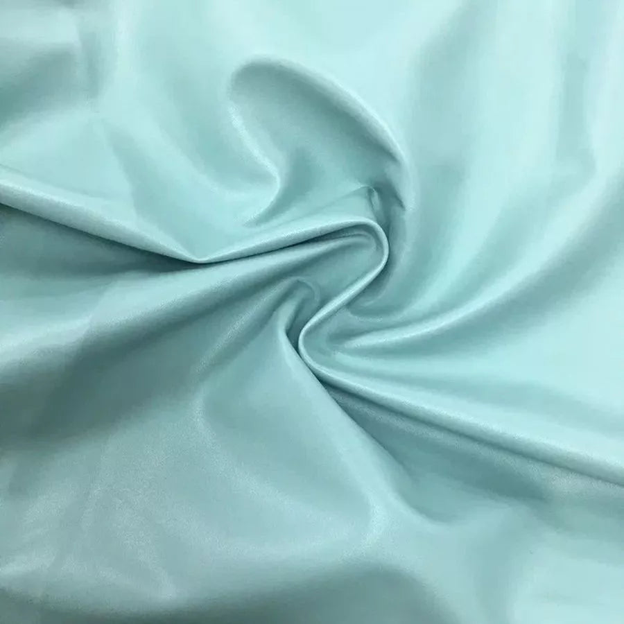 Экокожа глянцевая, голубой