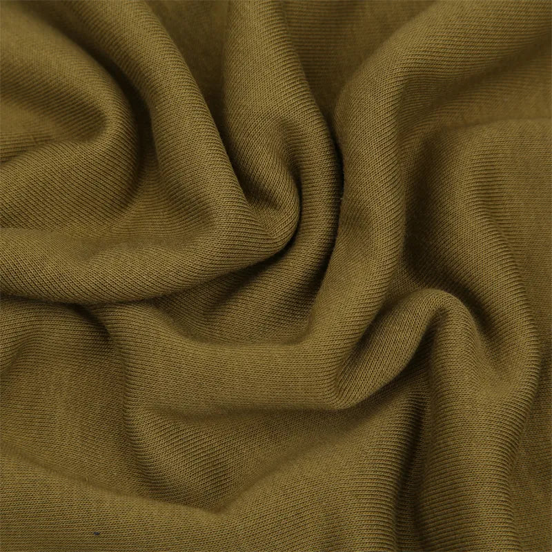 Футер 3-х нитка 320гр/м2, 65хб/35пэ, 180см, петля, пенье, хаки №32/S888 TR015