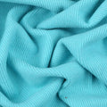 Кашкорсе SOFT 320-350гр/м2, 47,5хб/47,5пэ/5лкр, 115см, редженерейтед, бирюзовый светлый/S548 TR019